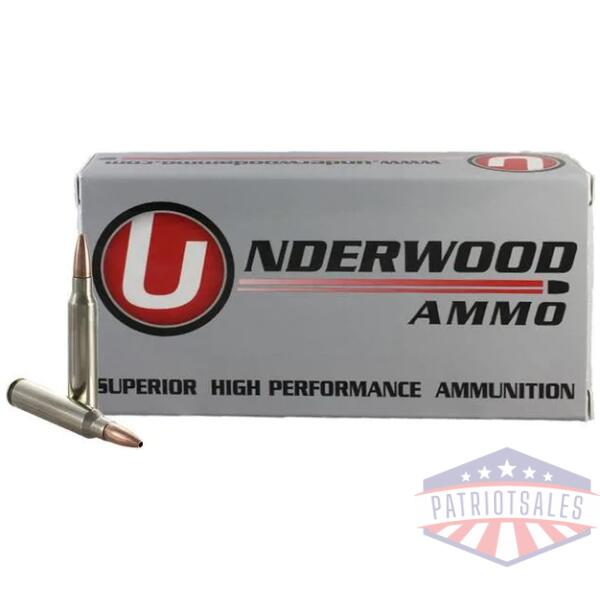 underwood ammo controlled chaos rifle ammunition .223 rem 62gr solid 3100 fps 20/ct