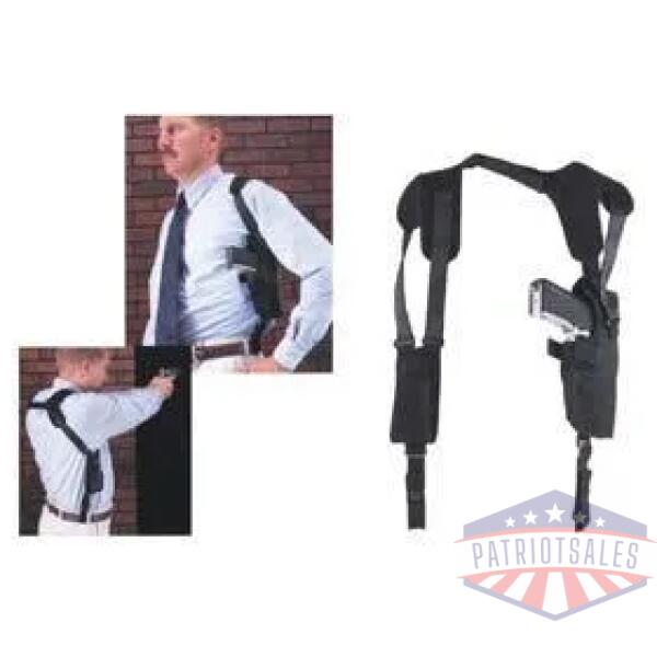 uncle mike's pro-pak horizontal shoulder holsters fits 3.25-3.75" med. & large autos