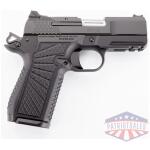 wilson combat sfx9 double-stack handgun 15rd sub-compact 9mm luger 15rd magazines (2) 3.25" barrel black lightrail frame