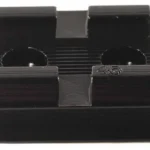 Weaver Standard Top Mount Aluminum Scope Base - Gloss Black - #45 - FRONT/REAR Modern Muzzleloader Springfield
