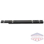 weaver standard top mount aluminum scope base - gloss black - #70 - remington