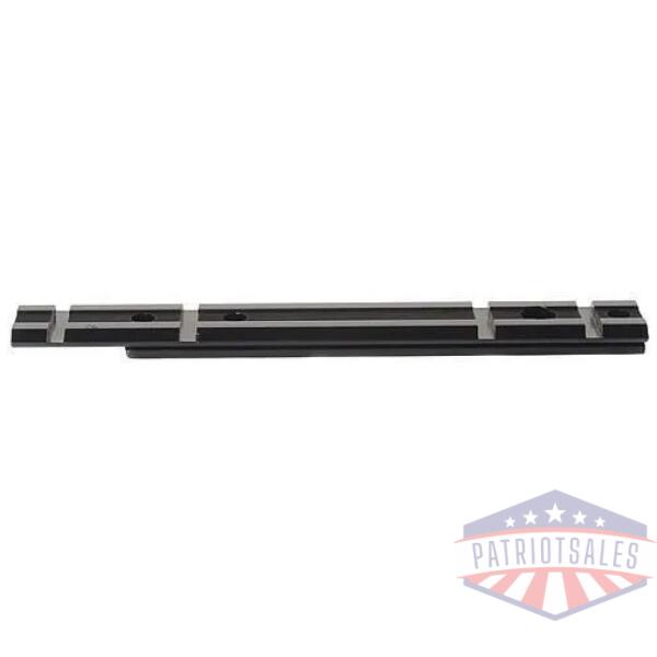 weaver standard top mount aluminum scope base - gloss black - #70 - remington