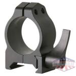 warne 2-piece maxima qd scope ringmounts with grooved receiver - ruger 77 m77 hawkeye 1" medium matte