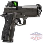 sig sauer p226-x legion sao handgun 9mm luger 18rd magazines(3) 4.4" barrel legion grey cerakote w/optic