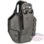 blackhawk stache iwb base holster kit for s&w m&p 1.0/2.0 9/40/45010mm (4" 10mm only) & sd 9/40 black ambi