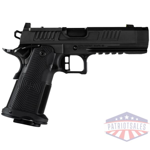 alpha foxtrot af1911-romulus handgun 9mm luger 17(1)&20(1)rd magazines 4.25" compensated threaded barrel