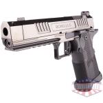 af1911 romulus rmsc comp handgun 9mm luger 17 & 20rd magazines 4.25" threaded comp barrel polished dlc finish