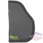 sticky holsters short sticky pocket holster for 4.25" full size autos with laser grey ambi