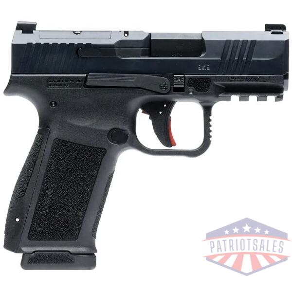 canik mete mc9l ca compliant handgun 9mm luger 10rd magazines(2) 3.18" barrel optic ready black