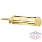 traditions muzzleloader deluxe tubular brass flask with valve - 2 oz