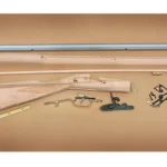 Traditions Black Powder Kentucky Rifle Build-It-Yourself Kit Select Raw Hardwood .50 Cal 33.5" White Barrel