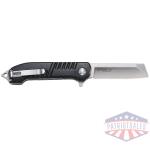 crkt razel gt folding knife assisted opening 3" blade black