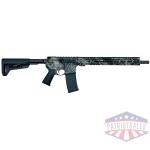 shark coast "black topography" rifle 5.56mm 30rd magazine 16" barrel