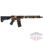 shark coast tactical "m81 woodland" rifle 5.56mm 30rd magazine 16" barrel 15" mlok handguard