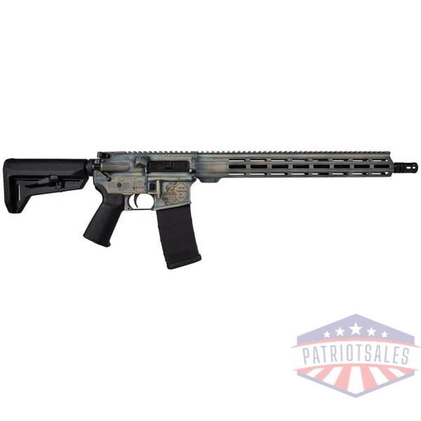 shark coast tactical "liberty ar patina" ar-15 rifle 5.56mm 30rd magazine 16" barrel 15" mlok handguard