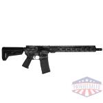 shark coast tactical "anime-black" rifle 5.56mm 10rd magazine 16" barrel 15" mlok handguard california compliant