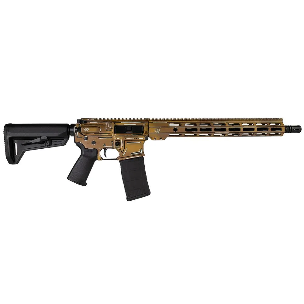 Shark Coast Tactical &Amp;Quot;Anime- Fde&Amp;Quot; Rifle 5.56Mm 10Rd Magazine 16&Amp;Quot; Barrel 15&Amp;Quot; Mlok Handguard California Compliant Shark coast tactical "anime- fde" rifle 5. 56mm 10rd magazine 16" barrel 15" mlok handguard california compliant