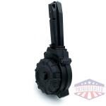 promag h&k vp9 handgun magazine black drum 9mm luger 50/rd