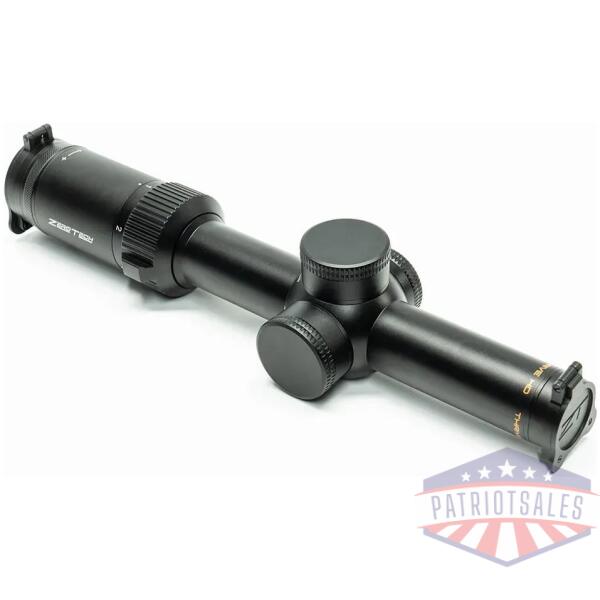 zerotech thrive hd rifle scope 1-8x24 30mm sfp g4 moa illum black