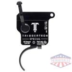 triggertech rem model 7 special single stage trigger 1.0-3.5 lbs curved black