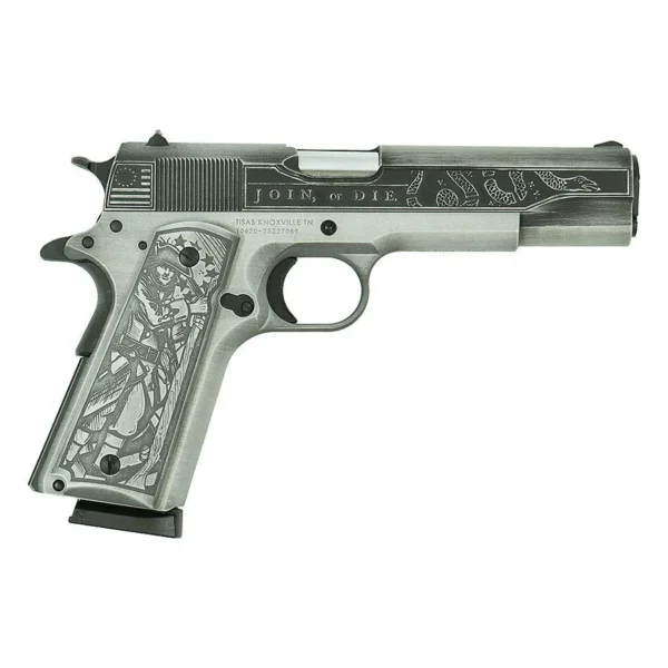 https3a2f2fmedia chattanoogashooting com2fimages2fproduct2fsd1911a1s45ld2f1911a1-service-45-45acp-full-size-features-rail-liberty-or-death 0002 right webp